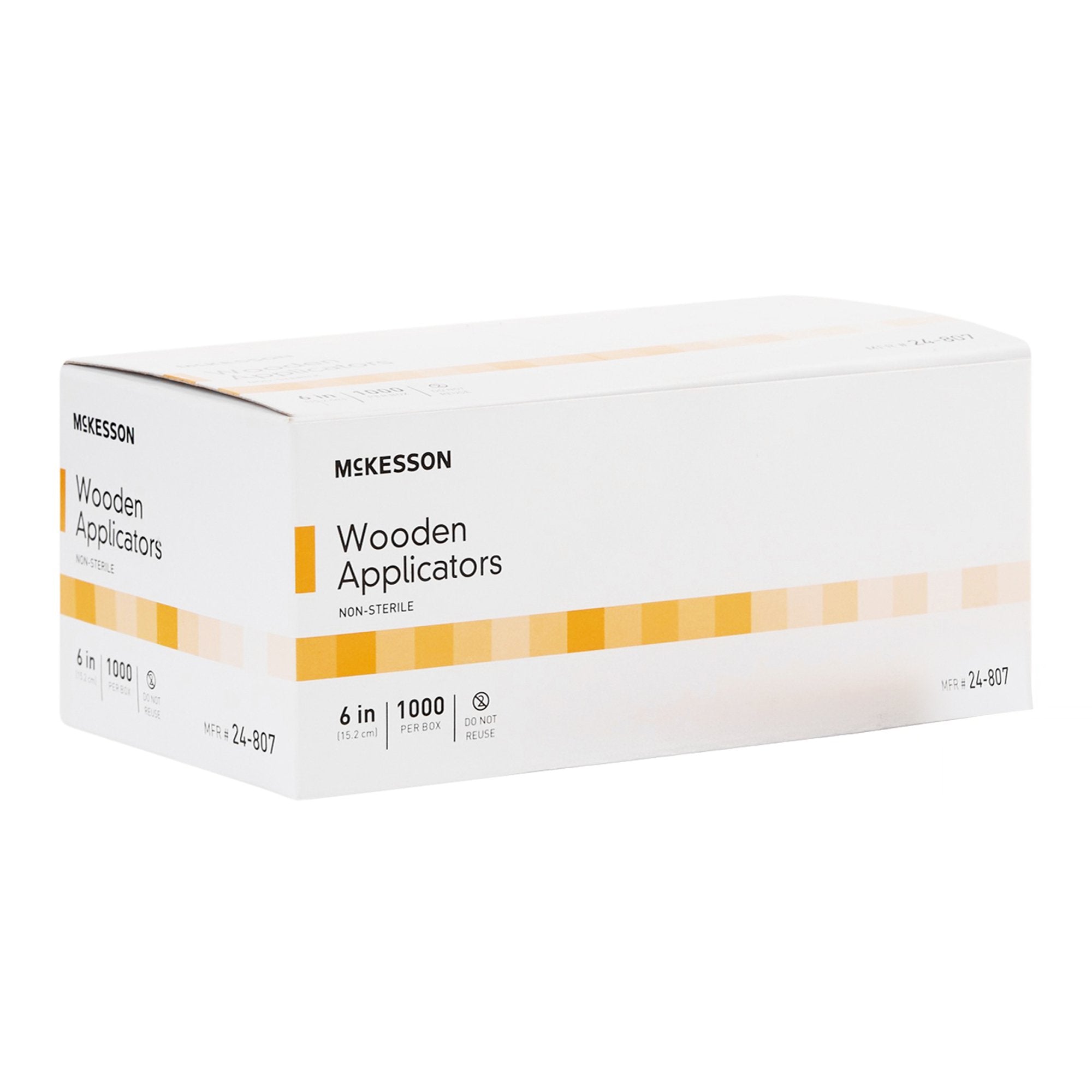 Applicator Stick McKesson Without Tip Wood Shaft 6 Inch NonSterile 1000 per Pack - Image 5